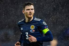 Scotland captain Andrew Robertson. Picture: SNS