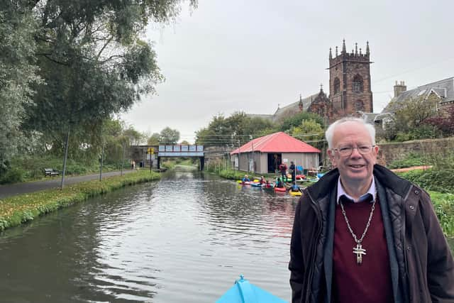 Lord Wallace at the helm of the All Aboard