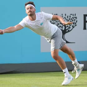 Doubles specialist Jonny O’Mara will go into the Australian Open with confidence after reaching the quarter-finals last year. Picture Alex Morton/Getty Images