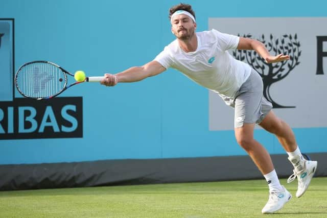 Doubles specialist Jonny O’Mara will go into the Australian Open with confidence after reaching the quarter-finals last year. Picture Alex Morton/Getty Images