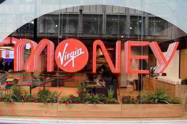 The Glasgow-headquartered group has been rebranding its historic Clydesdale Bank and Yorkshire Bank branches under the Virgin Money banner. Picture: Virgin Money