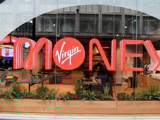 The Glasgow-headquartered group has been rebranding its historic Clydesdale Bank and Yorkshire Bank branches under the Virgin Money banner. Picture: Virgin Money