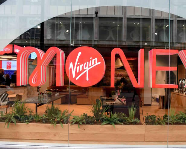 The Glasgow-headquartered group has been rebranding its historic Clydesdale Bank and Yorkshire Bank branches under the Virgin Money banner. Picture: Virgin Money