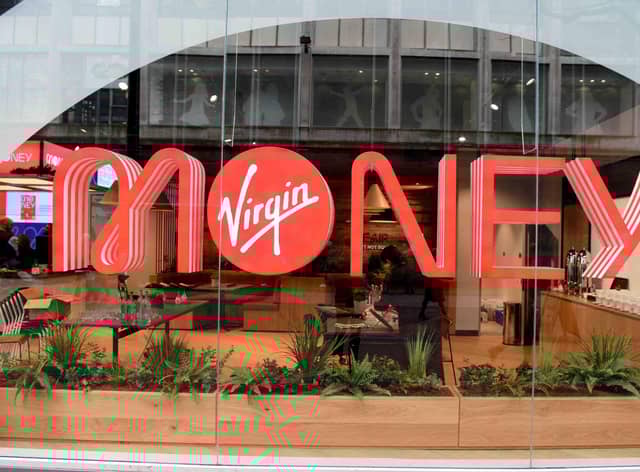 The Glasgow-headquartered group has been rebranding its historic Clydesdale Bank and Yorkshire Bank branches under the Virgin Money banner. Picture: Virgin Money