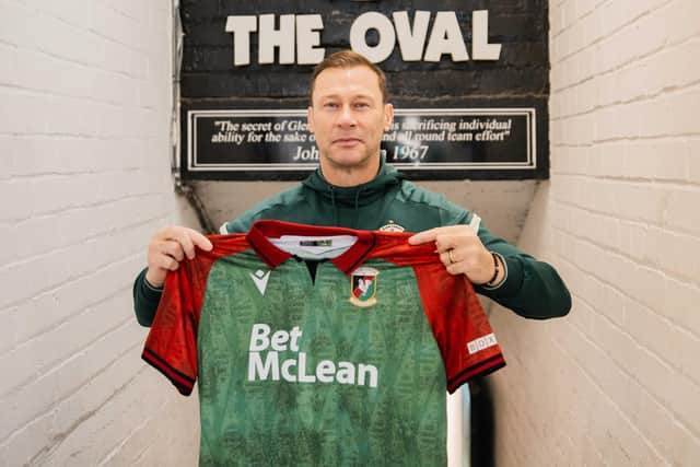 Duncan Ferguson at The BetMcLean Oval following his appointment as Glentoran manager on a multi-year contract.