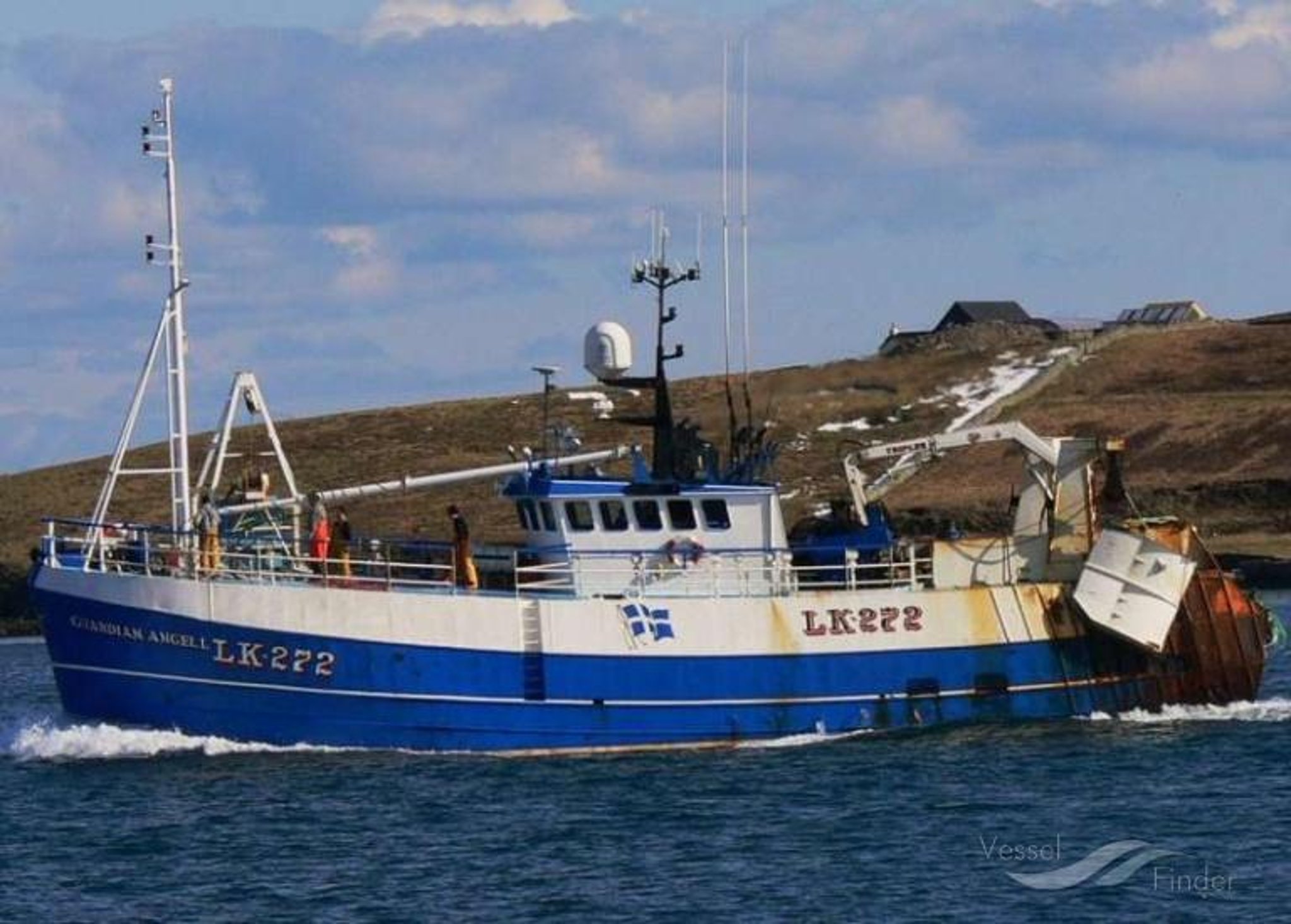 One dead and seven crew rescued after Scottish trawler capsizes off Norway