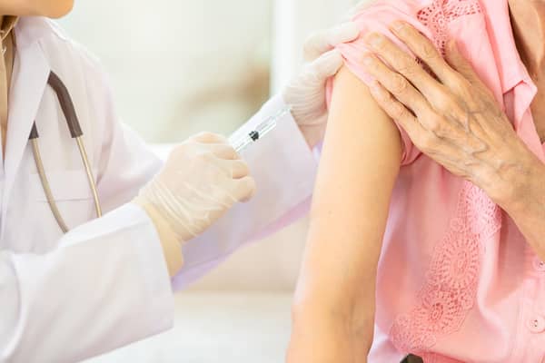 After getting a vaccination, people will often feel an unpleasant and temporary reaction as a side effect