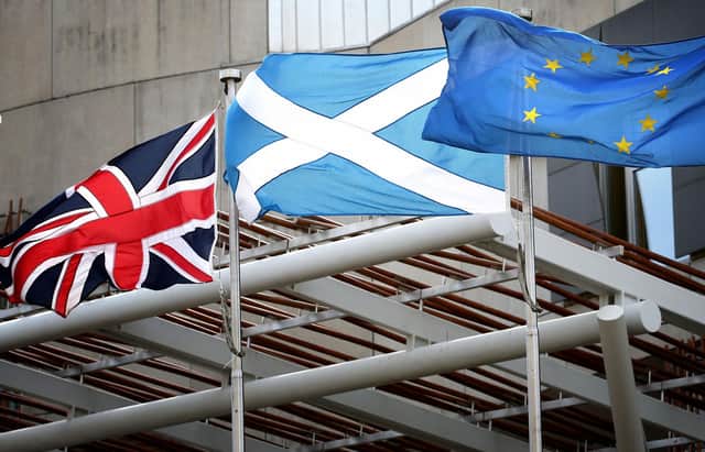 The Covid outbreak has shown the benefits of a 'four-nations' approach while Brexit has demonstrated the folly of isolationism, says Daniel Johnson (Picture: Jane Barlow/PA)