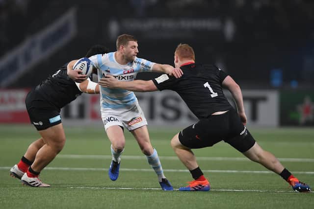 Finn Russell in action for Racing 92 against Saracens in the Heineken Champions Cup. Picture: Mike Hewitt/Getty Images