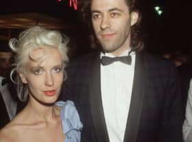 Bob Geldof with Paula Yates in 1985