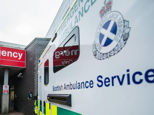 Ambulance response times in the Falkirk area have improved from 2022 to 2023 (Picture: John Devlin, National World)