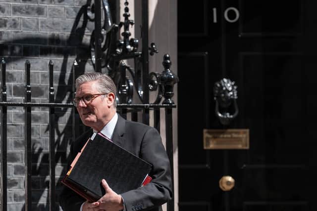 Prime Minister Sir Keir Starmer departs 10 Downing Street. PIC: James Manning/PA Wire