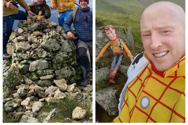 Firefighters from Bo’ness captured the spirit of Toy Story when they completed a gruelling 24-hour challenge.
