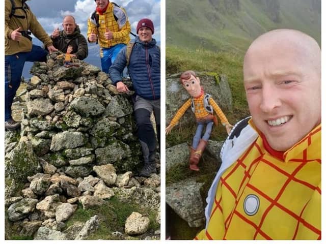 Firefighters from Bo’ness captured the spirit of Toy Story when they completed a gruelling 24-hour challenge.