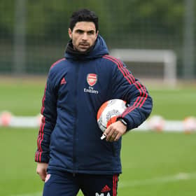 Arsenal head coach Mikel Arteta.