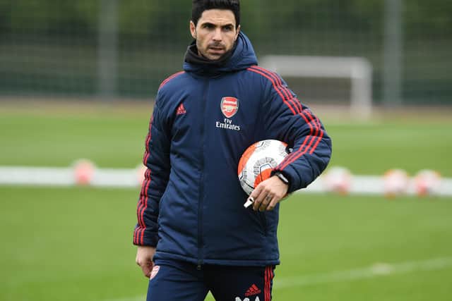 Arsenal head coach Mikel Arteta.