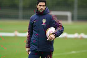 Arsenal head coach Mikel Arteta.