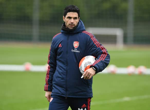 Arsenal head coach Mikel Arteta.