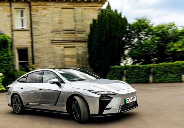 The all-new electric Lexus ES 350e is without question, a large executive saloon, something the marque has a successful track record in producing