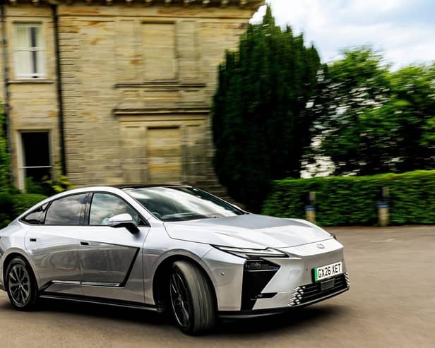 The all-new electric Lexus ES 350e is ​without question, a large executive saloon, something the marque has a successful track record in producing
