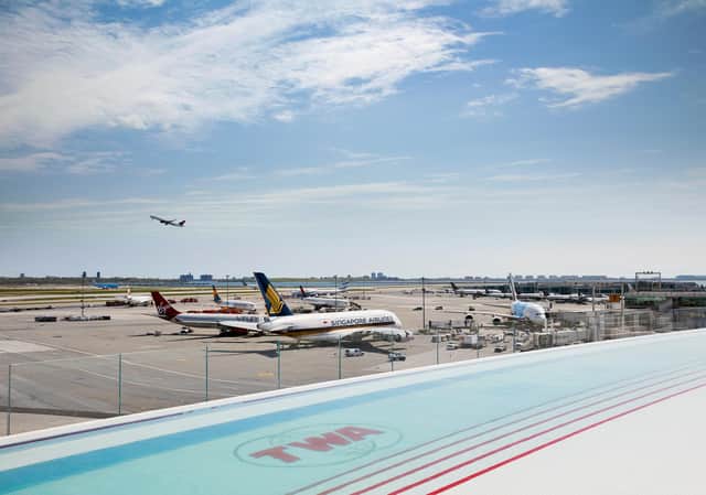 The TWA Hotel at JFK New York. Pic: PA Photo/TWA.