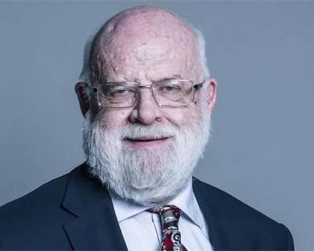 Lord Murray Elder was a childhood friend of Gordon Brown. Picture: Chris McAndrew/UK Parliament