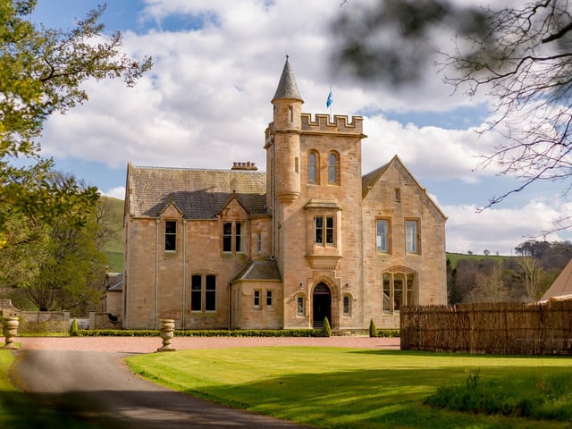 What is it? Hartree is a fully restored 14-bedroom Scots Baronial mansion set within more than 22 acres of land. Dating back to the 14th Century, the pile now offers itself for use as an events venue and for holiday lets.