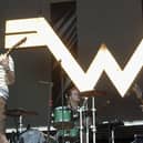 Rivers Cuomo of Weezer in Las Vegas, Nevada, on 2 July, 2005 PIC: Bryan Haraway/Getty Images