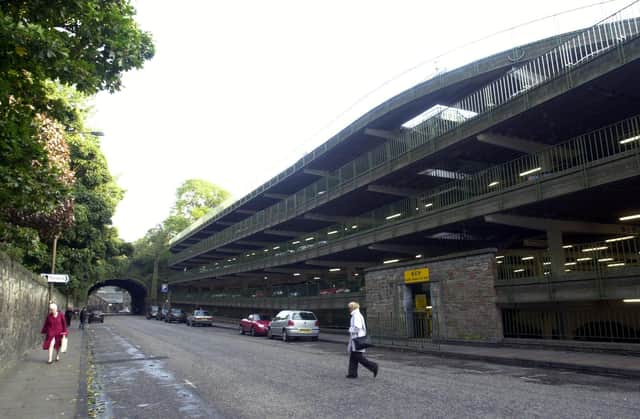 Castle Terrace Car Park was awarded listed building status by Historic Environment Scotland