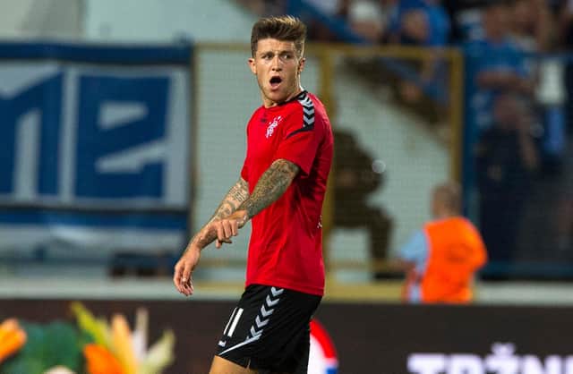 Former Rangers attacker Josh Windass. Picture: SNS
