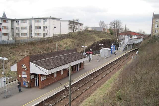 Sexual assault scene: Mount Florida station