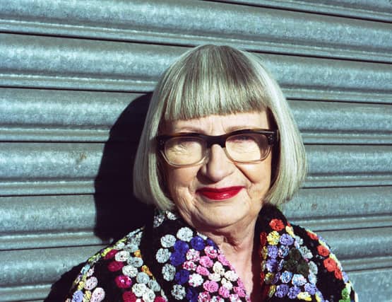 Esme Young, fashion designer and judge on The Great British Sewing Bee appears at this year's Borders Book Festival with her book, Behind the Seams. Pic: Sonam Tobgyal/PA.