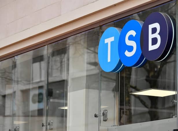 TSB said it was pressing ahead with its programme of branch upgrades and further developing its digital offering.