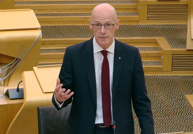 John Swinney has been criticised for his handling of the 2020 exam results fiasco