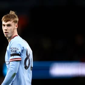 Rangers have been credited with making a loan move for Manchester City youngster Cole Palmer. (Photo by Naomi Baker/Getty Images)