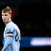 Rangers have been credited with making a loan move for Manchester City youngster Cole Palmer. (Photo by Naomi Baker/Getty Images)