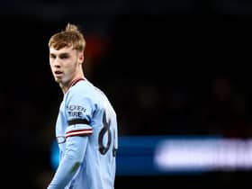 Rangers have been credited with making a loan move for Manchester City youngster Cole Palmer. (Photo by Naomi Baker/Getty Images)