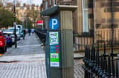 An parking machine in Edinburgh. City council leader Cammy Day has said parking fees could go up to bridge a budget gap. Picture: Scott Louden