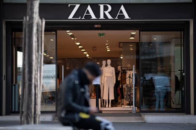 The world's largest fashion group revealed that earnings increased by a fifth year on year to €8.6 billion (£7.6bn) in 2022. Picture: AFP via Getty Images.