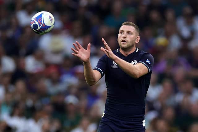 Finn Russell says he will be fit to face Tonga in Scotland's next World Cup match.
