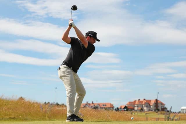 Connor Syme in action during the Genesis Scottish Open at The Renaissance Club. PIcture: Kevin C. Cox/Getty Images.