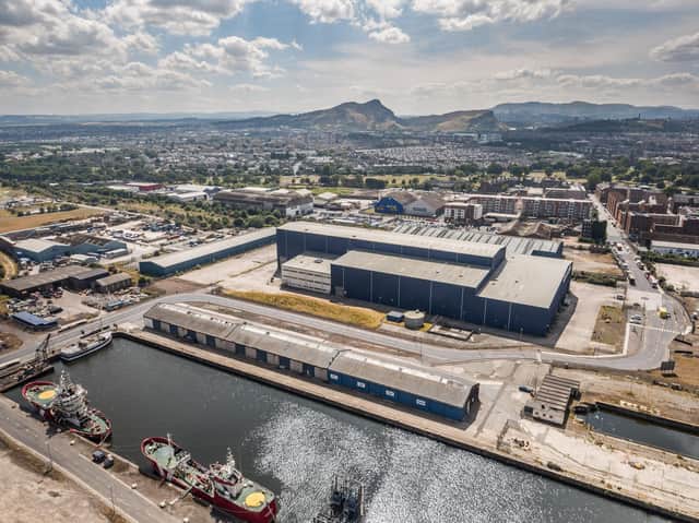 The new FirstStage Studios complex in Leith has already attracted the Amazon series The Rig and Anansi Boys. Picture: Liam Anderstrem