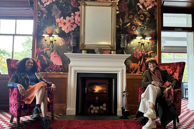 Scotland's Greatest Escape, Island & Coastal, episode 7,  Vanessa Kanbi and Marina Huggett at the family-run Duisdale House on the Isle of Skye Pic: Red Sky Productions/BBC Scotland