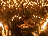 Edinburgh's Hogmanay torchlight procession brought tens of thousands of people onto the streets of the city centre. Picture: Ian Georgeson