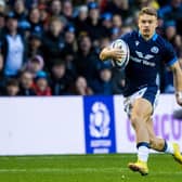 Darcy Graham scored a hat-trick of tries for Scotland in the recent autumn Test win over Argentina. (Photo by Ross Parker / SNS Group)