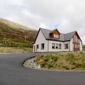 This new build house offers buyers a rare opportunity to secure a four bedroom house with seas views over West Loch Tarbert. The modern home boasts modern fixtures and fitting and is decorated naturally allowing the purchaser to put their stamp on it. Currently on sale for 375,000 GBP via Ken MacDonald & Co