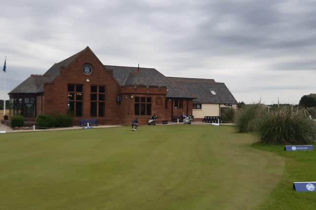 Gailes Links is hosting the match-play phase of the Scottish Amateur Championship.