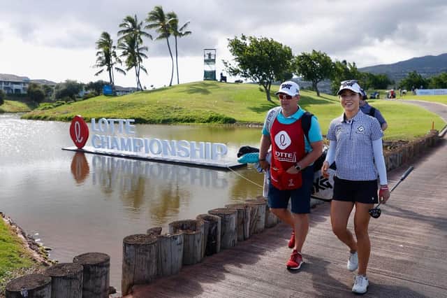 Lydia Ko pictured during the final round of the LPGA LOTTE Championship at Kapolei Golf Club in Hawaii. Picture: Christian Petersen/Getty Images.
