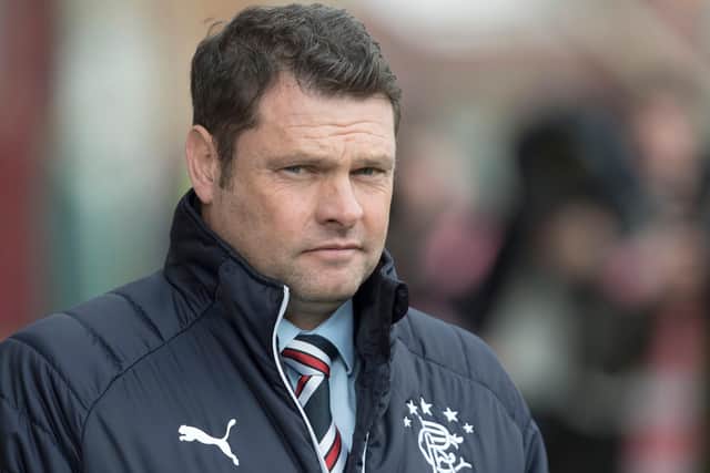 Former Rangers manager Graeme Murty says his infamous handstand at Dens Park in 2017 left him 'mortified'