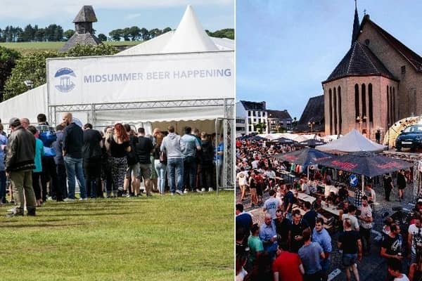 The Midsummer Beer Happening has officially twinned with the Internationaal Streekbierenfestival Zwevegem in Flanders.